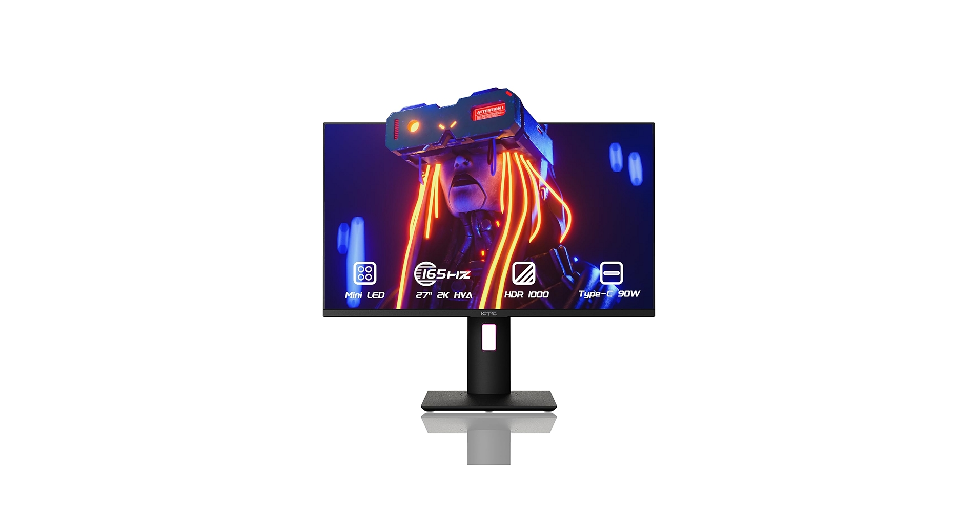 Amazon.com: KTC 27 Inch Mini LED Monitor, 1440P 165Hz/144Hz